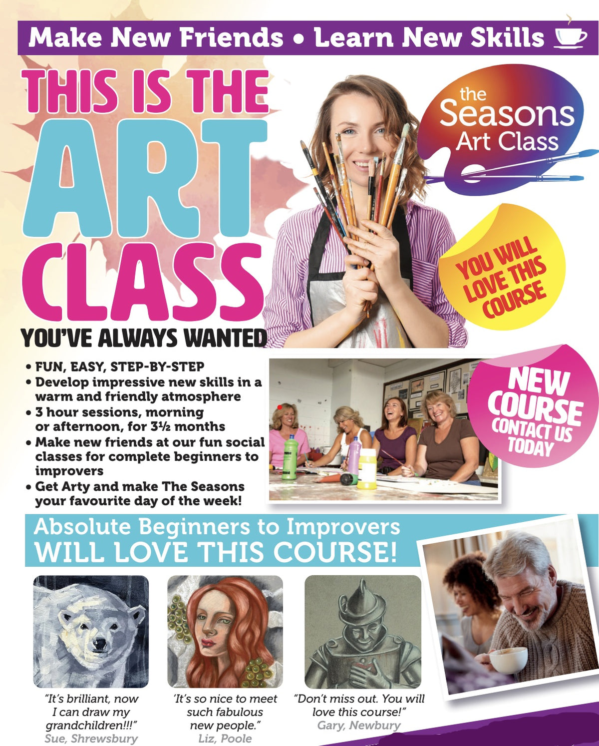 Art Course New student (balance due)